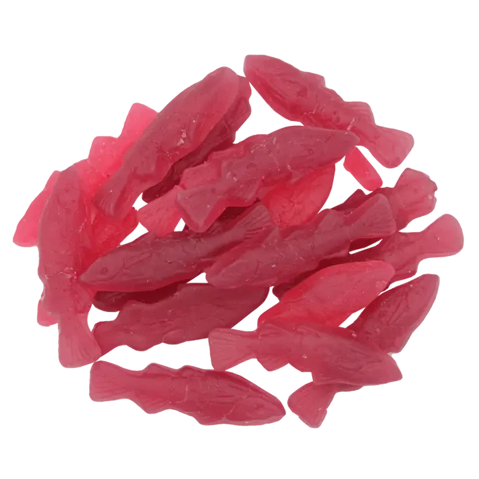Raspberry and Blackcurrant Swedish Fish