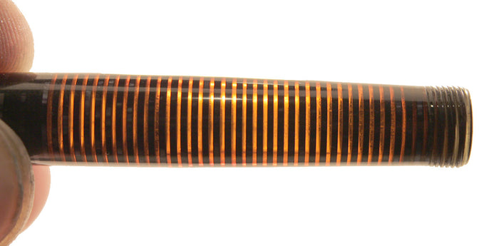 RESTORED 1940 PARKER AZURE PEARL DOUBLE JEWEL VACUMATIC FOUNTAIN PEN MAJOR SIZE OFFERED BY ANTIQUE DIGGER