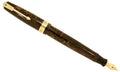 RESTORED 1940 PARKER GOLDEN PEARL DOUBLE JEWEL VACUMATIC MAJOR FOUNTAIN PEN WITH JEWELERS CAP BAND OFFER BY ANTIQUE DIGGER