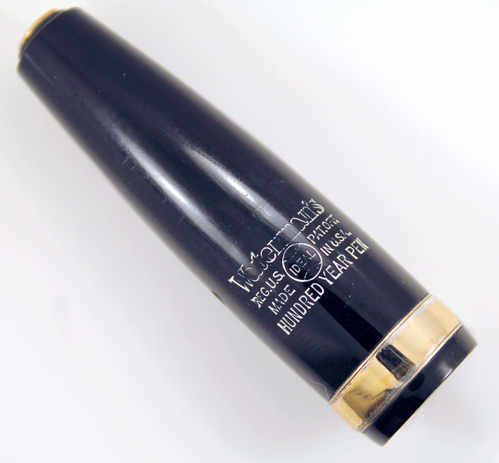 RESTORED 1940s WATERMAN OVERSIZE 100 YEAR PEN FLEX WITH F to 3.27MM FLEXIBLE NIB