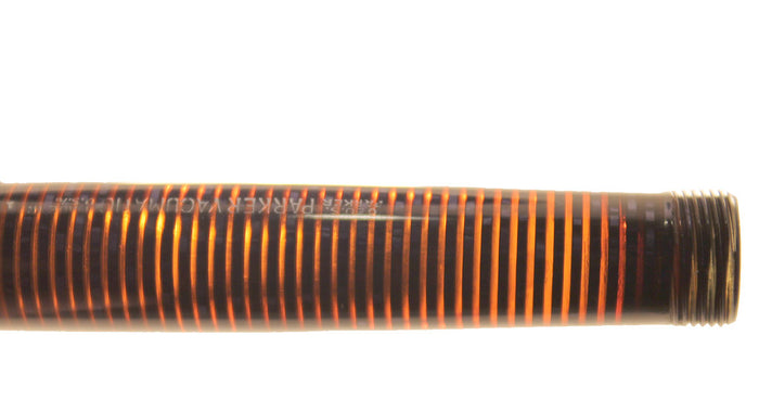 RESTORED 1941 PARKER AZURE PEARL DOUBLE JEWEL VACUMATIC FOUNTAIN PEN SET IN ORIGINAL BOX OFFERED BY ANTIQUE DIGGER