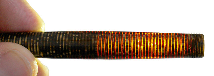 RESTORED 1941 PARKER DOUBLE JEWEL VACUMATIC MAJOR FOUNTAIN PEN WITH JEWELERS CAP BAND