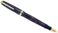 RESTORED 1943 PARKER DUOFOLD SENIOR DUSTY ROSE CELLULOID FOUNTAIN PEN V NIB OFFERED BY ANTIQUE DIGGER