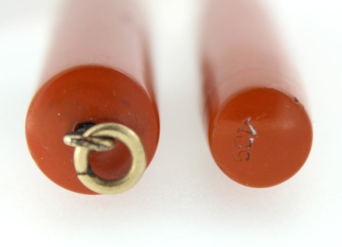 RESTORED WATERMAN 52V CARDINAL FOUNTAIN PEN W/18K GOLD FILLED TRIM F TO BBB FLEX NIB OFFERED BY ANTIQUE DIGGER