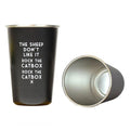 Rock the Catbox Pint Glass
