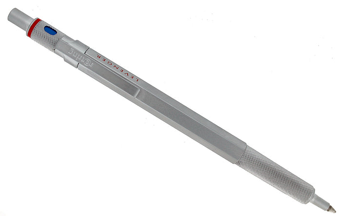 ROTRING 600 SILVER BALLPOINT PEN NEW OLD STOCK MINT IN BOX OFFERED BY ANTIQUE DIGGER