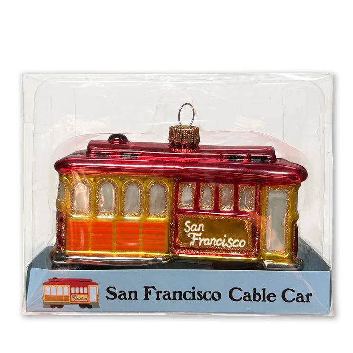 San Francisco Cable Car Ornament