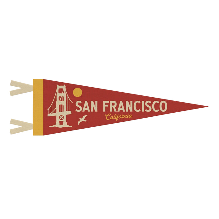 San Francisco California Large Felt Pennant