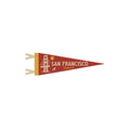 San Francisco California Mini Felt Pennant