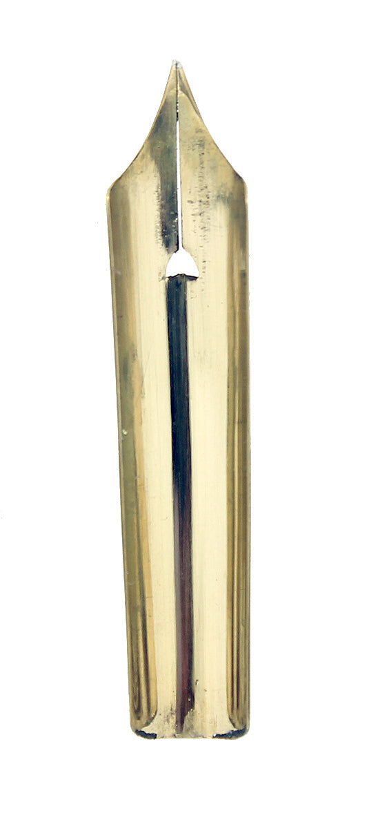 SCARCE CIRCA 1915 14K GOLD WATERMAN IDEAL NEW YORK #3 NIB .47MM POINT OFFERED BY ANTIQUE DIGGER