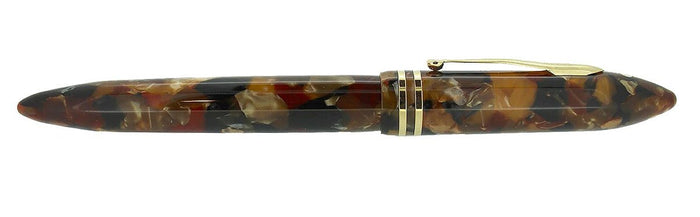 SHEAFFER BALANCE II AMBER GLOW FOUNTAIN PEN NOS MINT IN BOX NEVER INKED OFFERED BY ANTIQUE DIGGER