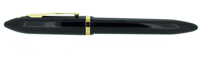 SHEAFFER BALANCE II WHITE DOT JET BLACK NOS MEDIUM 14K NIB FOUNTAIN PEN MINT OFFERED BY ANTIQUE DIGGER