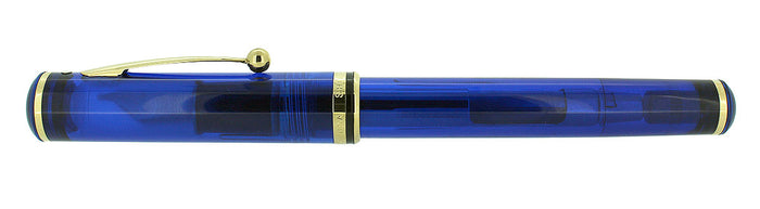 SHEAFFER CONNAISSEUR MEDITERRANEAN BLUE 14K B-BBB FLEX NIB FOUNTAIN PEN MINT OFFERED BY ANTIQUE DIGGER