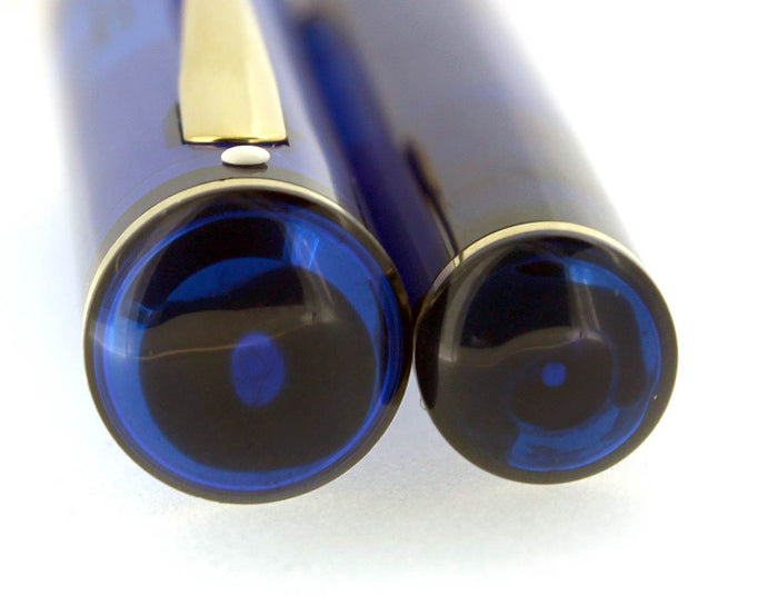 SHEAFFER CONNAISSEUR MEDITERRANEAN BLUE 14K B-BBB FLEX NIB FOUNTAIN PEN MINT OFFERED BY ANTIQUE DIGGER