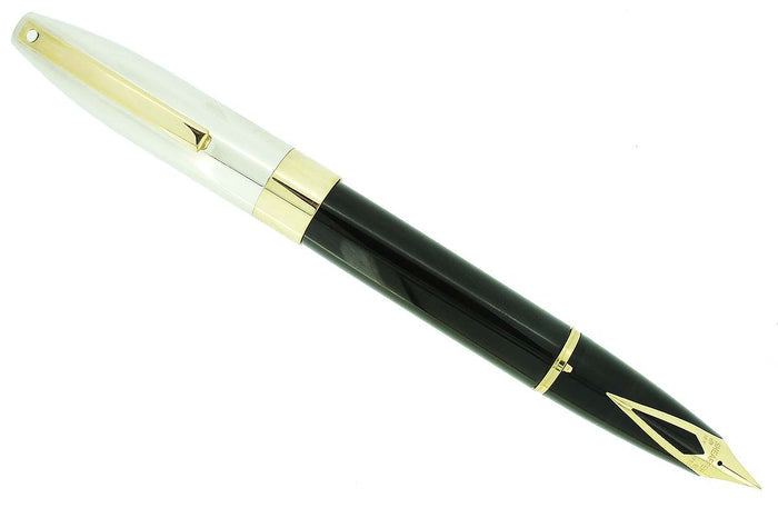 SHEAFFER LEGACY FOUNTAIN PEN PALLADIUM CAP 18K FINE NIB MINT IN BOX, NEVER INKED OFFERED BY ANTIQUE DIGGER