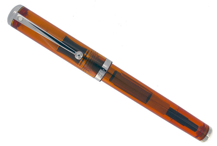 SHEAFFER CONNAISSEUR ORANGE TRANSLUCENT FOUNTAIN PEN NEW IN BOX NEVER INKED OFFERED BY ANTIQUE DIGGER