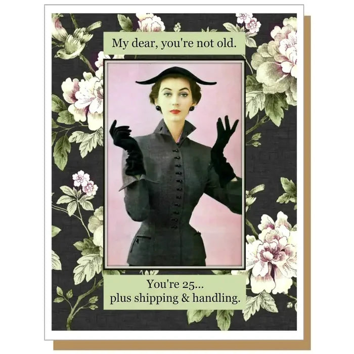 Shipping & Handling (female) Card