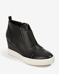 Slip-On Wedge Sneaker Black