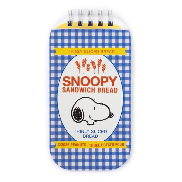 Snoopy Grocery Bread Notebook