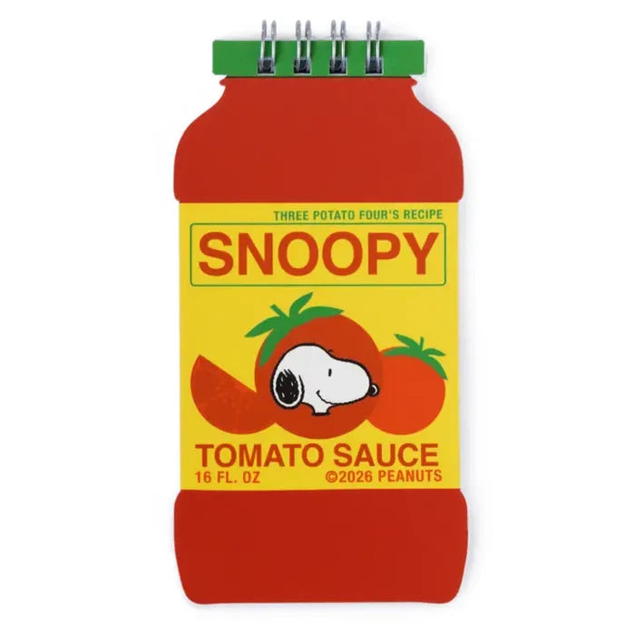 Snoopy Tomato Sauce Notebook