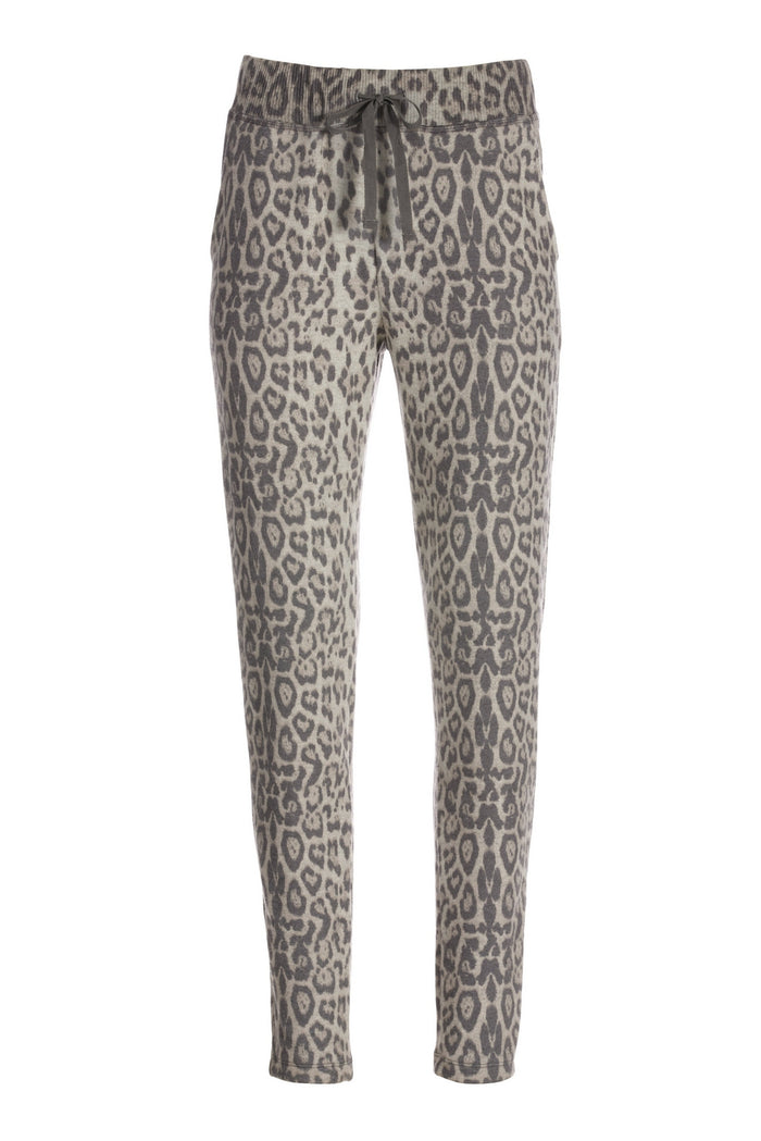So Soft Animal Knit Lounge Pant Multi