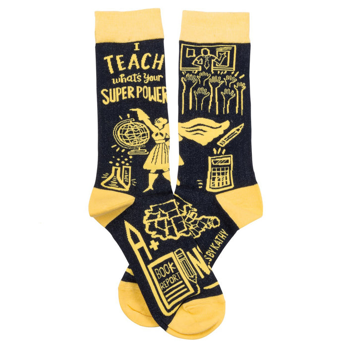 Socks - I Teach What's Your Super Power