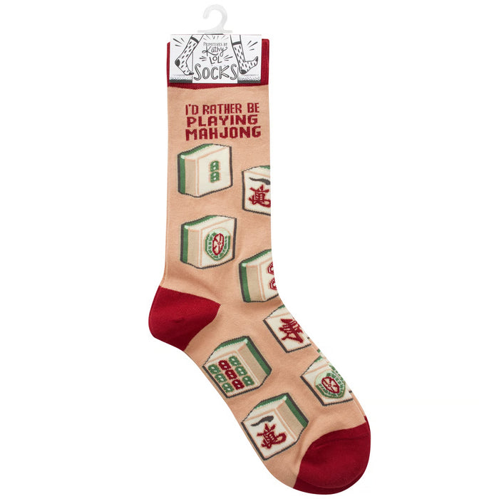 Socks - I'd Rather Be Playing Mahjong