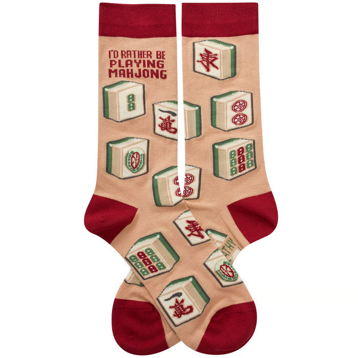 Socks - I'd Rather Be Playing Mahjong