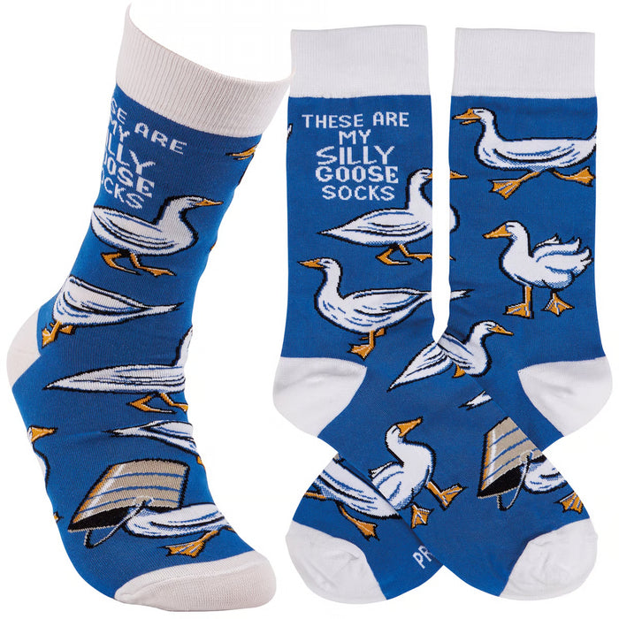 Socks - These Are My Silly Goose Socks