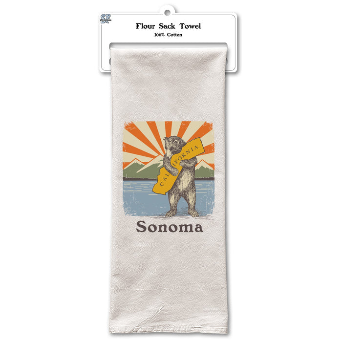 Sonoma Mountain Bear Towel