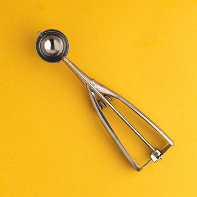 Stainless Steel Scoop fragrance oil bottle