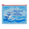 Stay Away Zipper Pouch