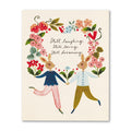 Still Laughing, Loving, Dreaming Card