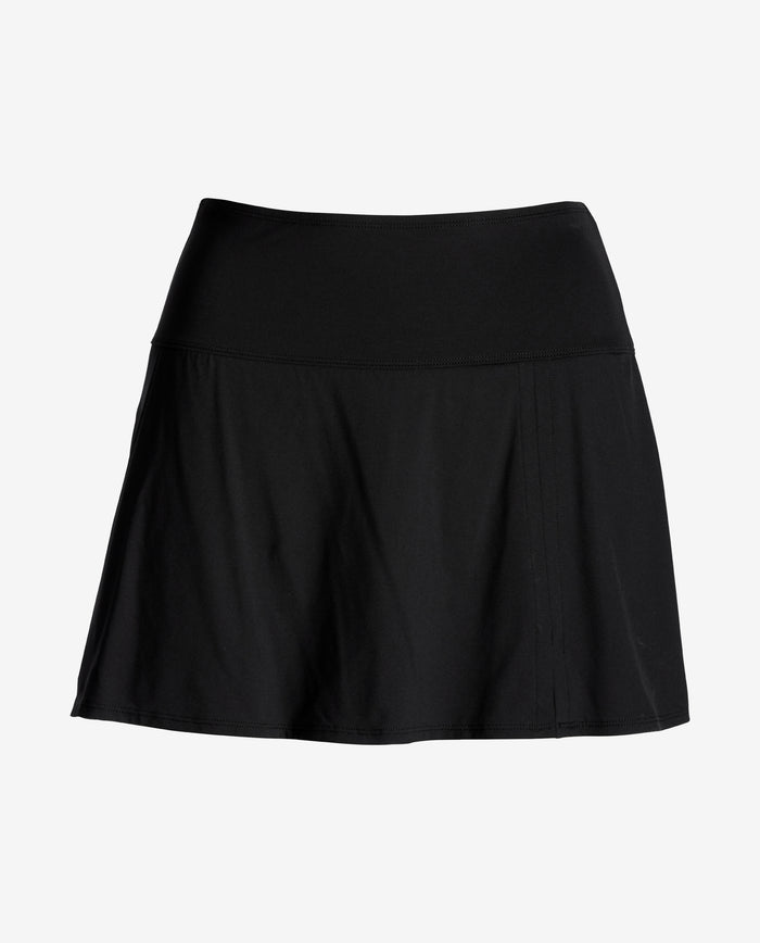 Swim Sense High-Waisted Skirted Bottom Proper Black
