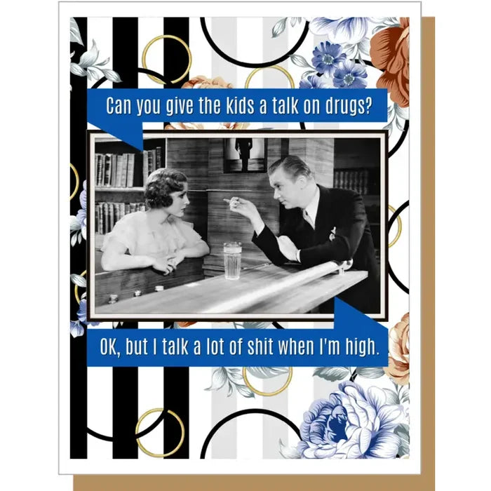 Talk on Drugs Card