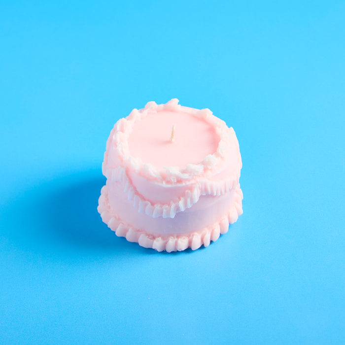 Textured Round Cake Silicone Mold fragrance oil bottle
