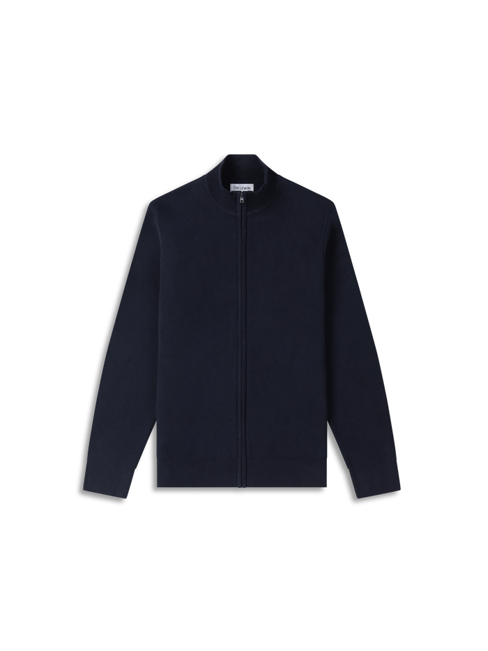 The Cotton Full Zip Cardigan