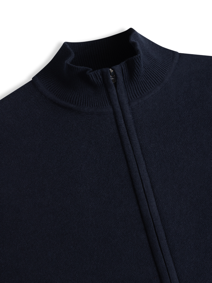 The Cotton Full Zip Cardigan