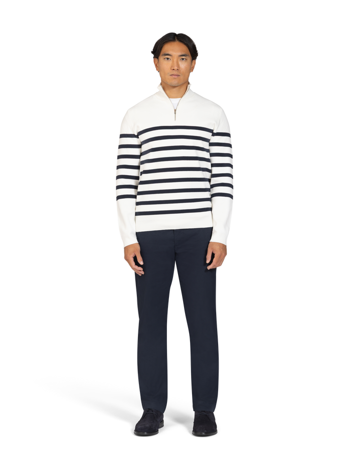 The Cotton Quarter-Zip Jumper