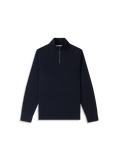 The Cotton Quarter-Zip Jumper