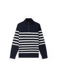 The Cotton Quarter-Zip Jumper
