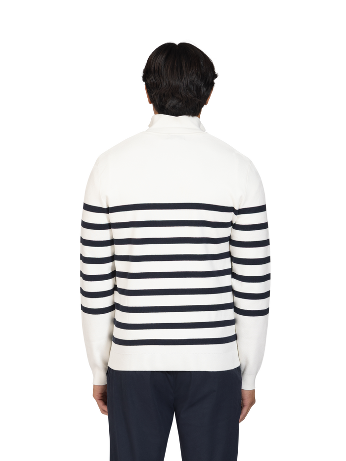 The Cotton Quarter-Zip Jumper