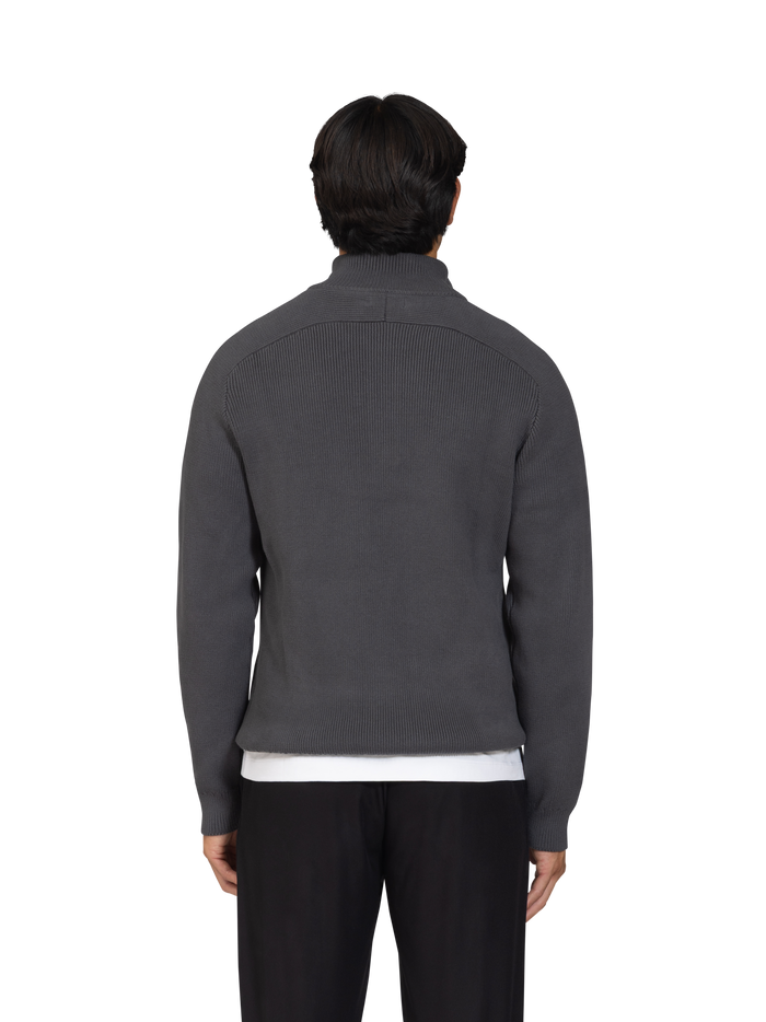 The Cotton Quarter-Zip Jumper