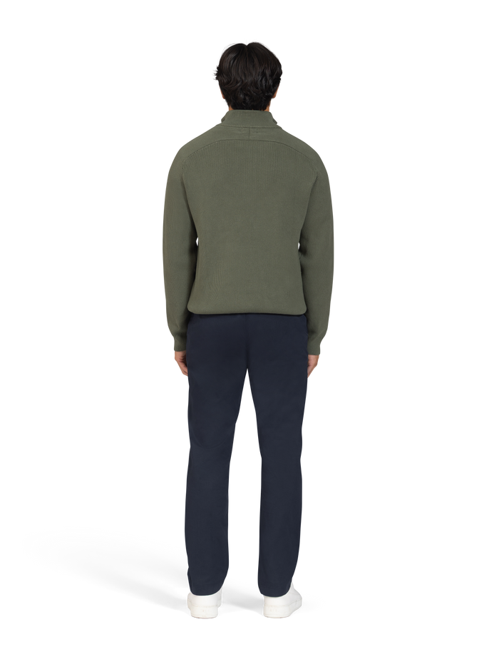 The Cotton Quarter-Zip Jumper