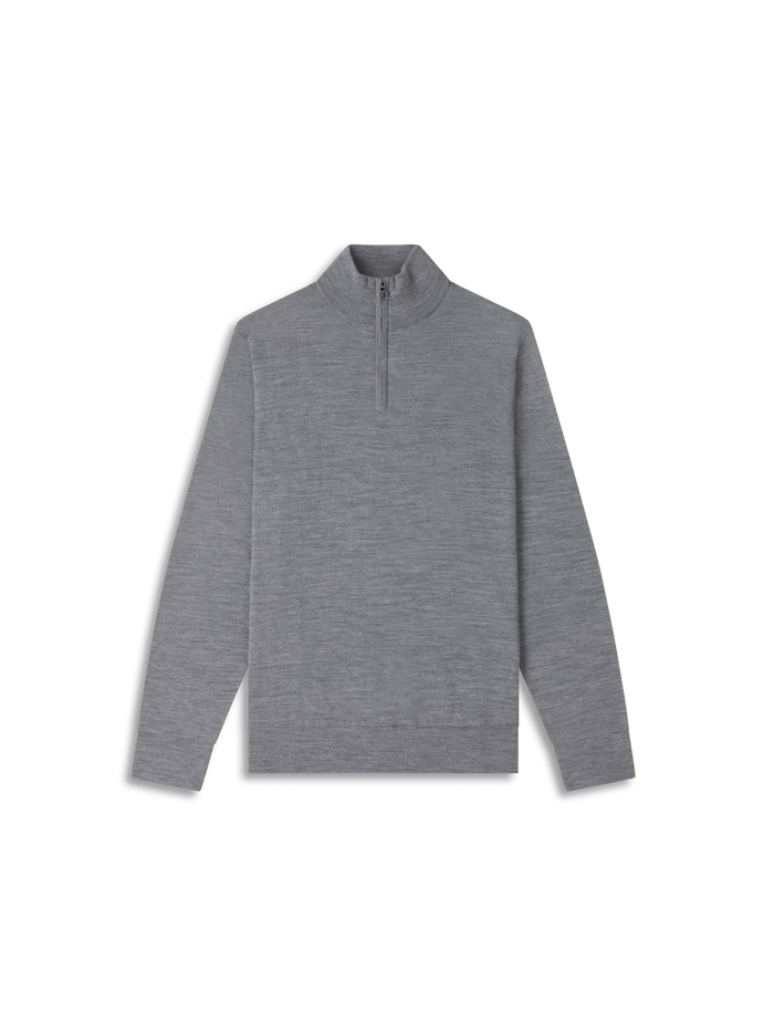 The Merino Quarter-Zip Jumper