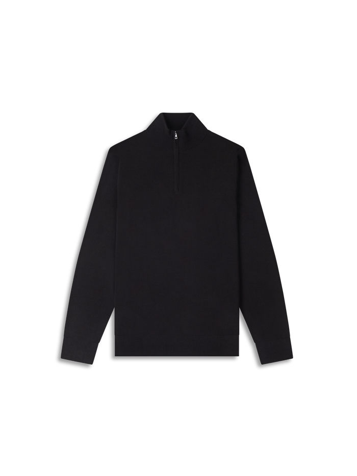 The Merino Quarter-Zip Jumper