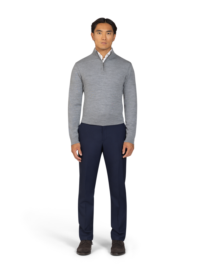 The Merino Quarter-Zip Jumper