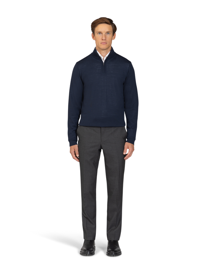 The Merino Quarter-Zip Jumper