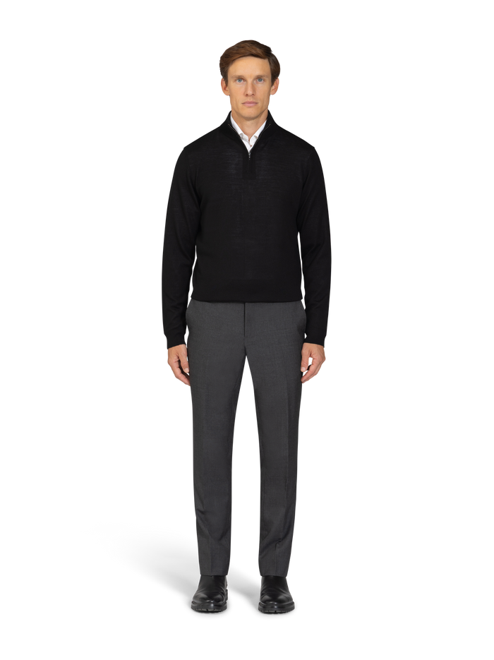 The Merino Quarter-Zip Jumper