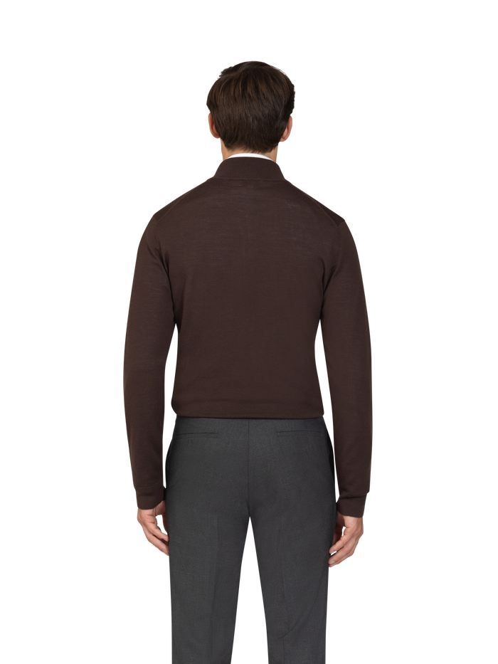The Merino Quarter-Zip Jumper